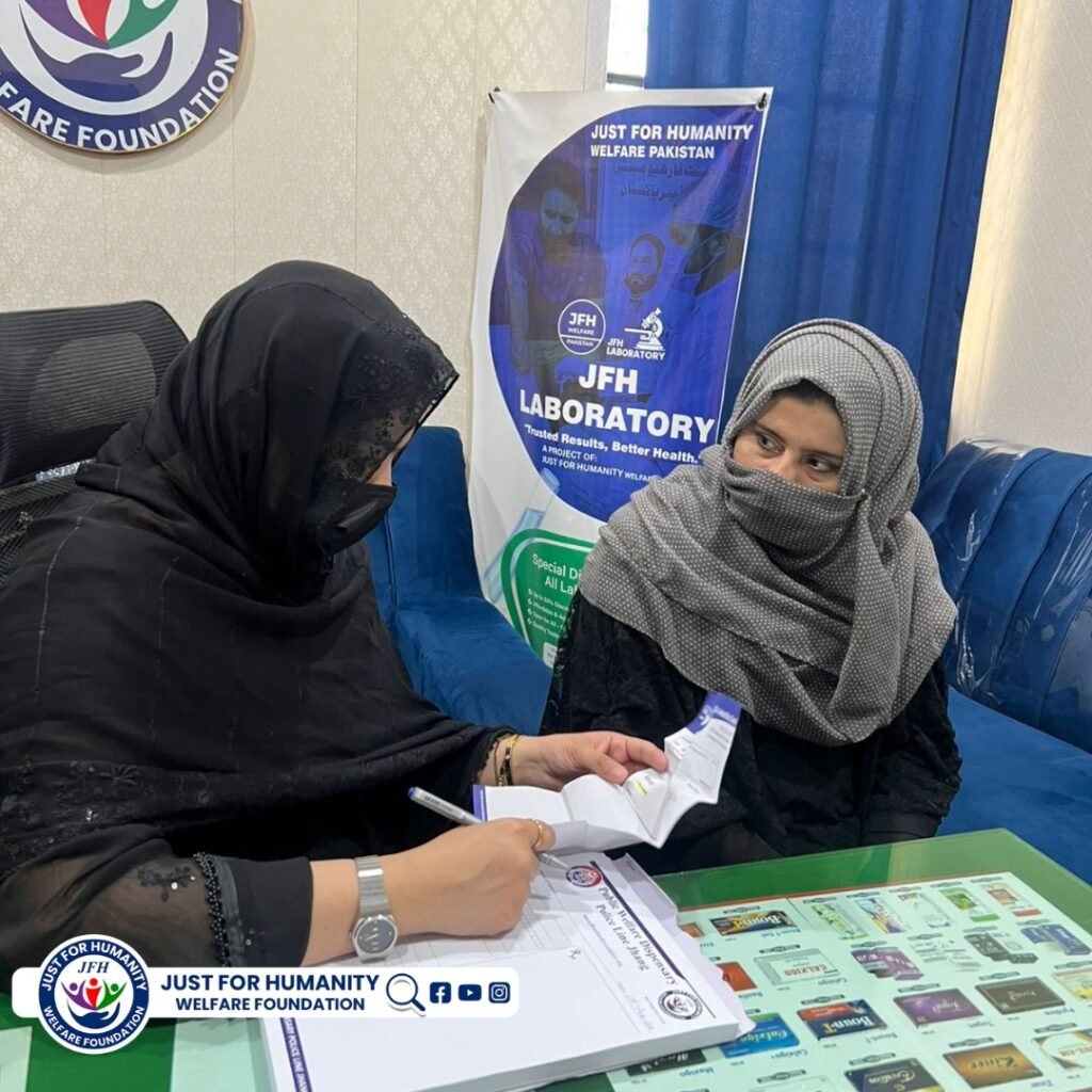 Free Medical Camp at Public Welfare Dispensary, Police Line Jhang