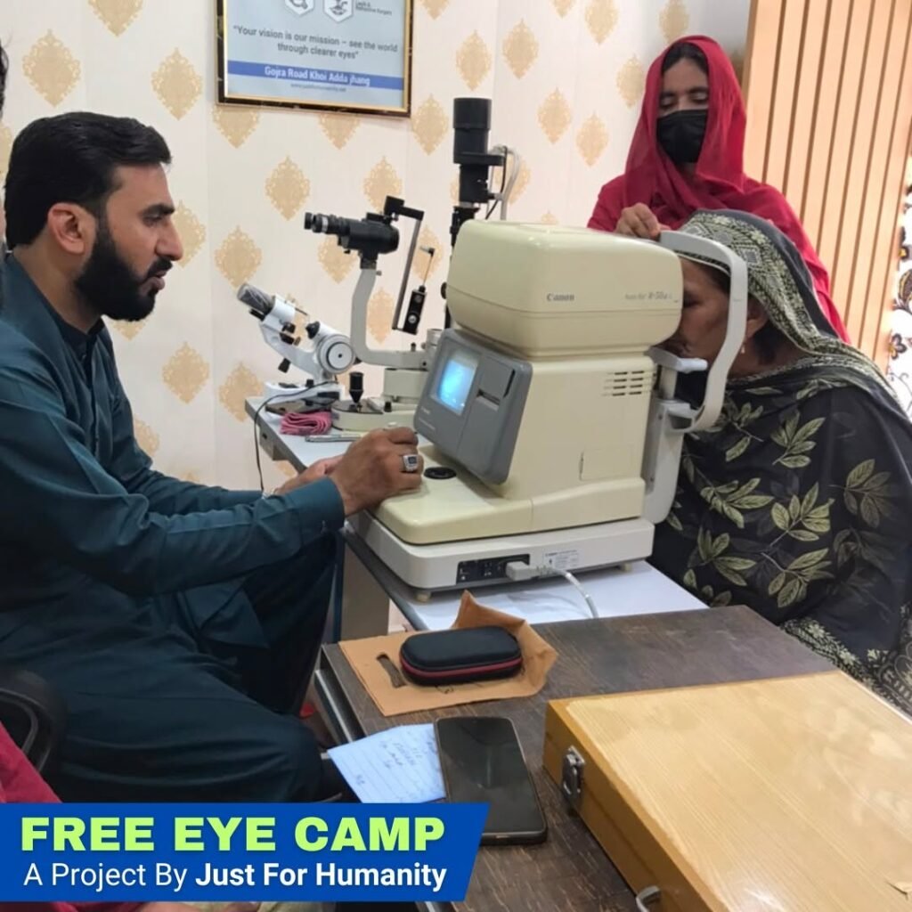 Free Eye Camp in Progress — Serving Humanity with Care